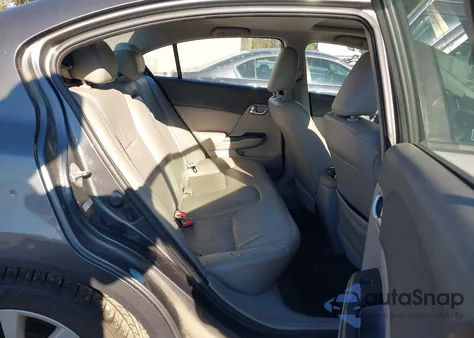 2012 Honda Civic Ex-L from USA, damaged, VIN 2HGFB2F93CH511290